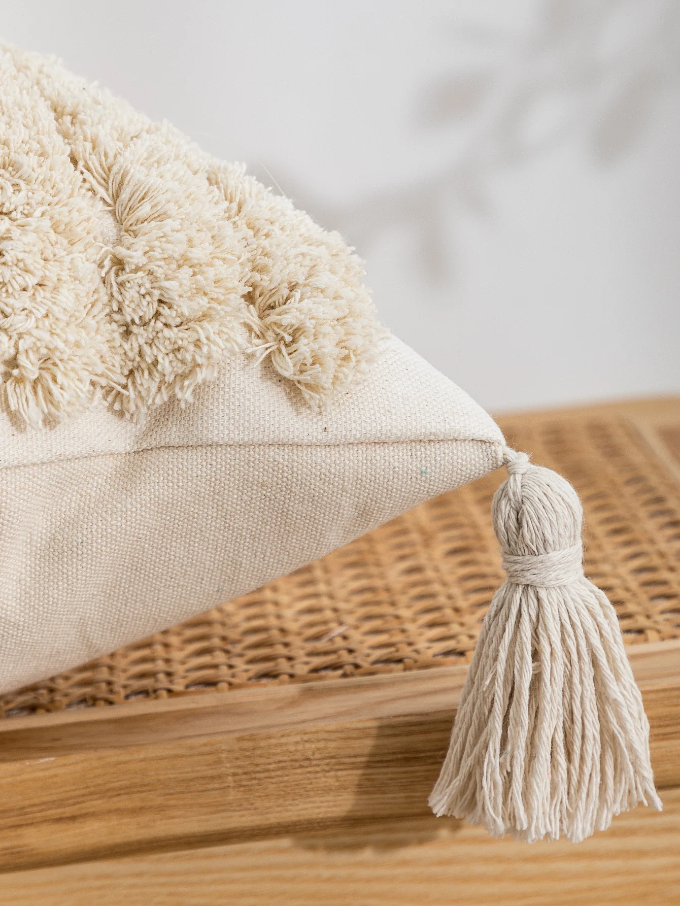 Bohemian style sofa featuring the pillowcase