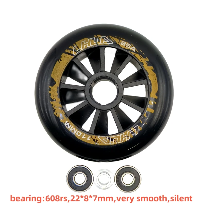 Free shipping speed wheel 90mm 100mm 110mm 85A with bearing 608