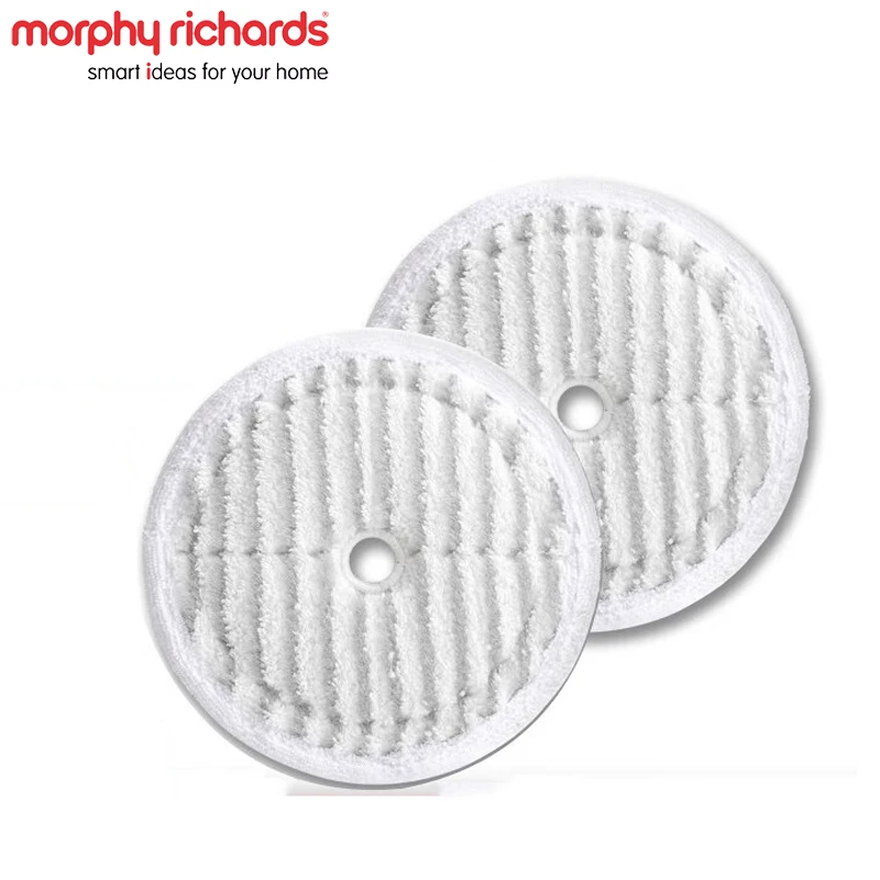 MORPHYRICHARDSSteamMopPad2PcsBoxForMR3200ElectricSteamMopReplaceablePartsAccessory