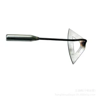 Steel Hardened Hollow Hoe Handheld Weeding Rake Planting Vegetable Farm Garden Tools Agriculture Tool Weeding Accessories 2