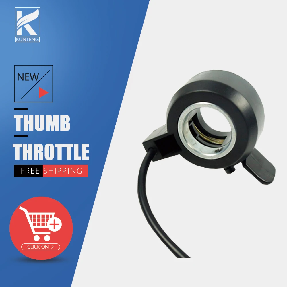 

Electric Bicycle Tongsheng Thumb Throttle 3Pin Accelerator For VLCD5 or VLCD6 XH-18 TSDZ2 Mid Drive Motor Kit