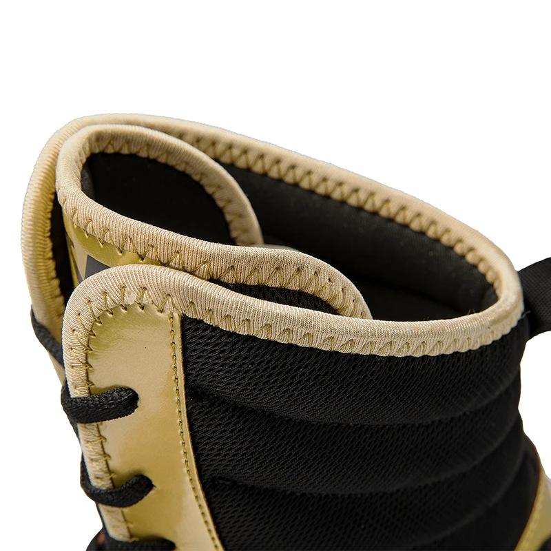 Indoor Fitness Wrestling Shoes Men's Lightweight Breathable Sneakers Free Fight Training Boxing Wear Resistant Shoes