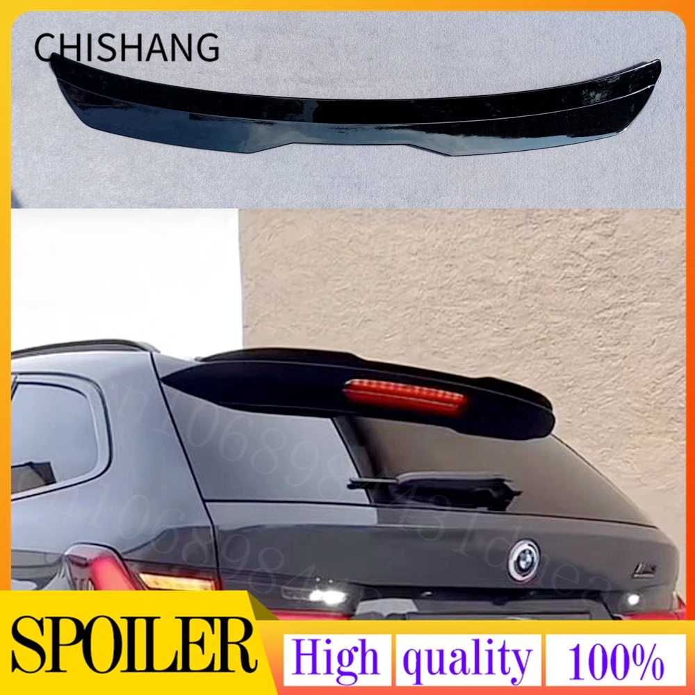

SPOILER CAP For BMW 3 Touring G21 M-Pack 2018-2023 ABS Plastic Car Wing Rear Roof Spoiler for BMW 3 series Touring (G21) M Sport