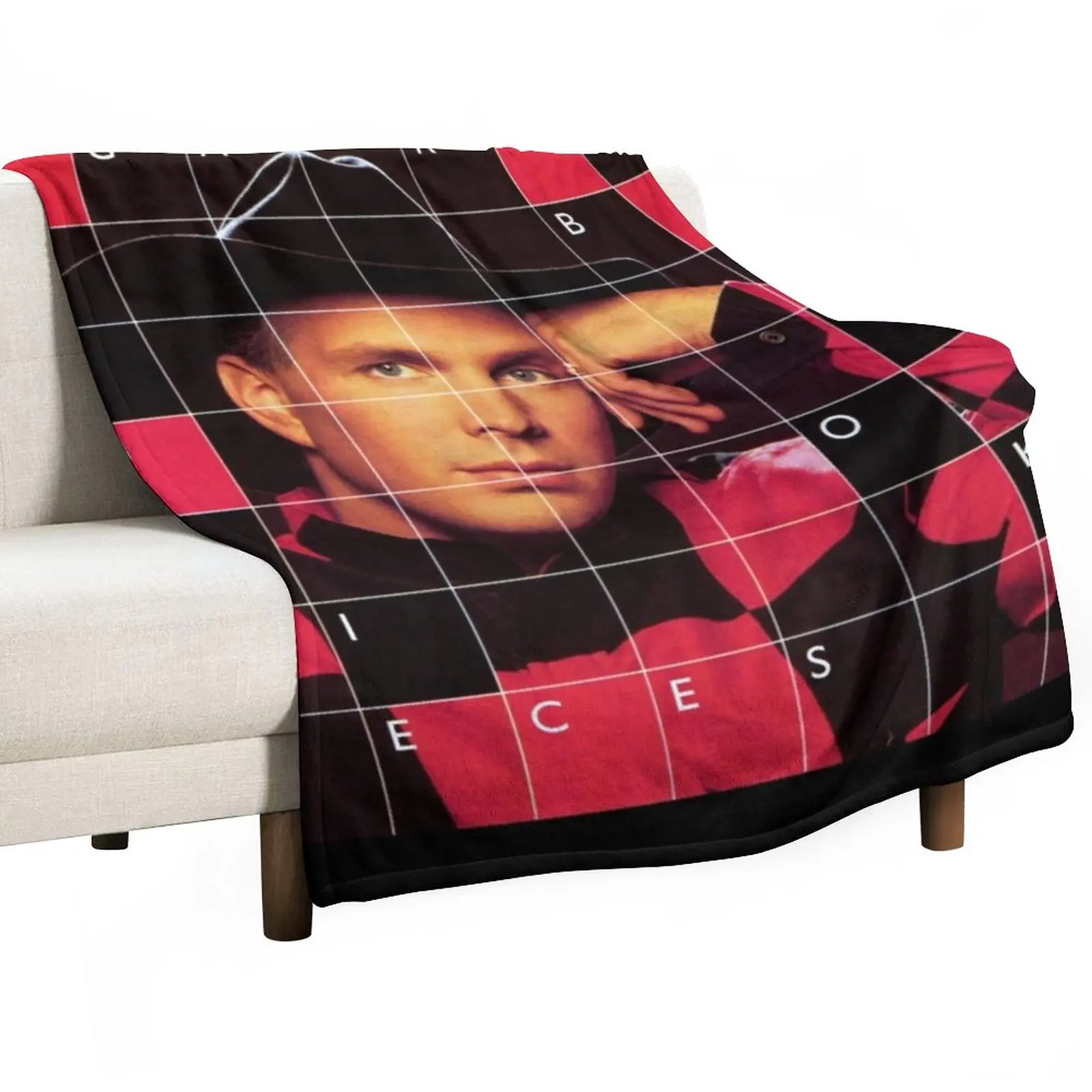 

Garth Brooks In pieces Throw Blanket Designer Blankets Hairy Blankets