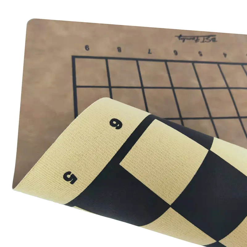 Japan Shogi 46*50cm Leather Chessboard 45*50mm Checker for Sho-gi Chess Game Portable Chessboard for Chess Set