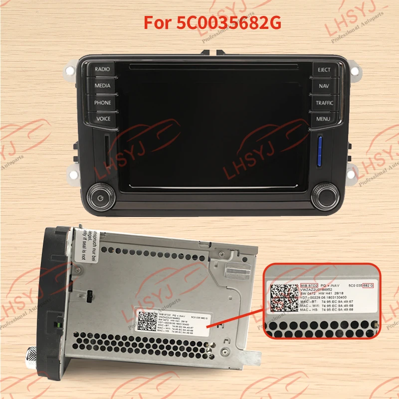 Car Multimedia Player Car Radio Multimedia Touch Screen 6.5'' for Car Glass Screen MIB STD2 682 200 TDO-WVGA0633F00039 WVGA0633F00045 Parts