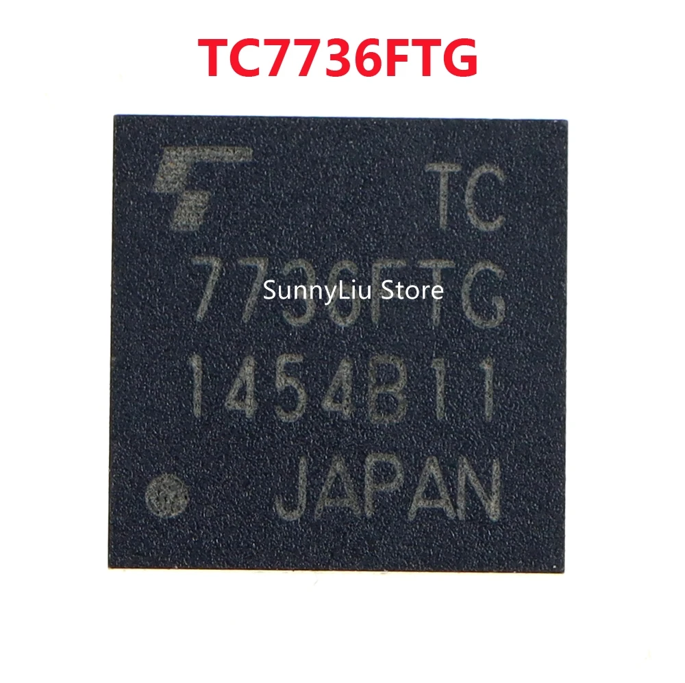 10pcs Original New TC7736FTG 7736FTG TC7736 7736 QFN48 For PS4 controller Charging IC Chip for Playstation 4 power ic
