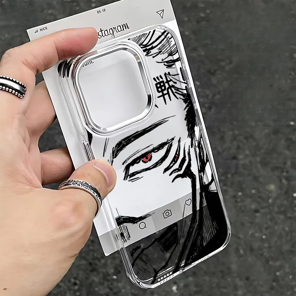 Jujutsu Kaisen Gojo Satoru Clear Soft Phone Case Cover