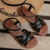Chic Spring Essential: Women's Lightweight Flat Sandals with Easy-Fit Elastic Band, Perfect for All-Day Comfort and Style 5