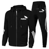 Men's Zipper Jacket and Pants, Winter Jacket, Casual Sportswear, Sportswear, Sportswear Set, Men's Wear, Brand 2