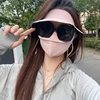 Polyester Ice Silk Mask Portable Sunshade Breathable Sunscreen Mask Outdoor With Brim Sun Protection Hats 4