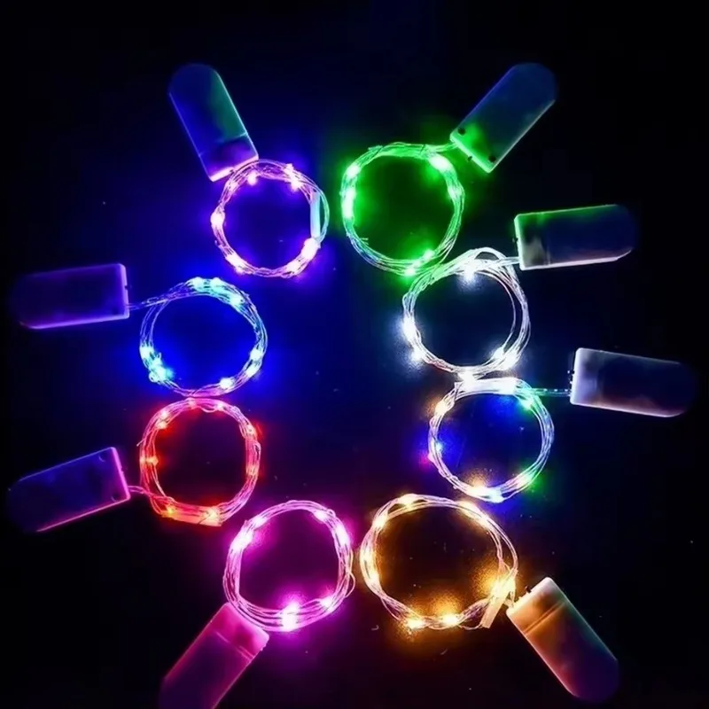 แบตเตอรี่ LED 100 ดวง สำหรับตกแต่งแคมป์ปิ้ง งานแต่ง คริสต์มาส