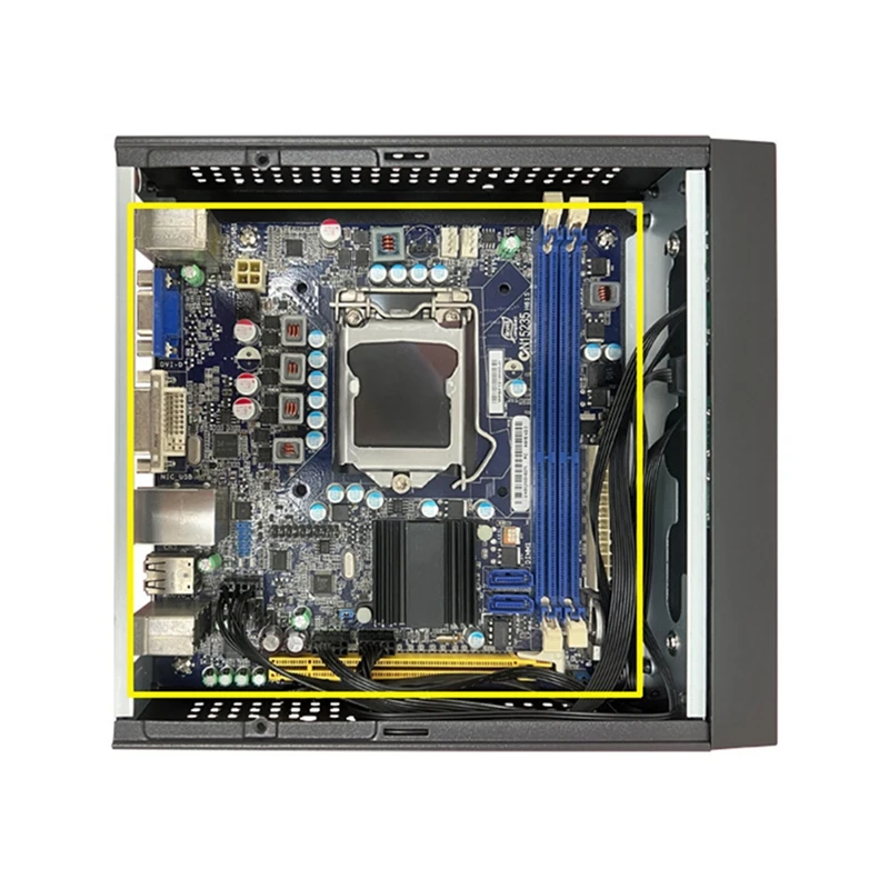 HTPC 호스트 DC 전원 공급 장치, 산업용 제어 섀시, 홈 데스크탑 컴퓨터 케이스, M09, 1 개