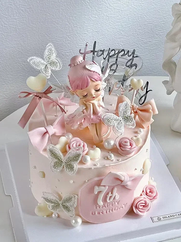 31 Pièces Décoration Gâteau Topper Fée Cake Topper Happy Birthday
