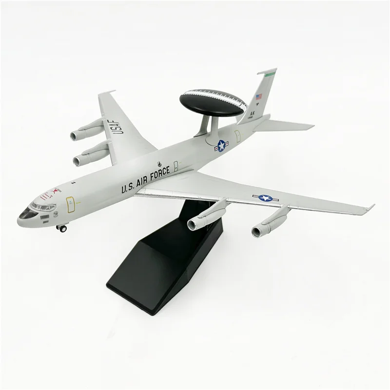 

Diecast Scale1/200 Metal E-3 Sentry AWACS USAF Early Warning Aircraft Airplane Model Kids Toys Gifts Original Box Collection