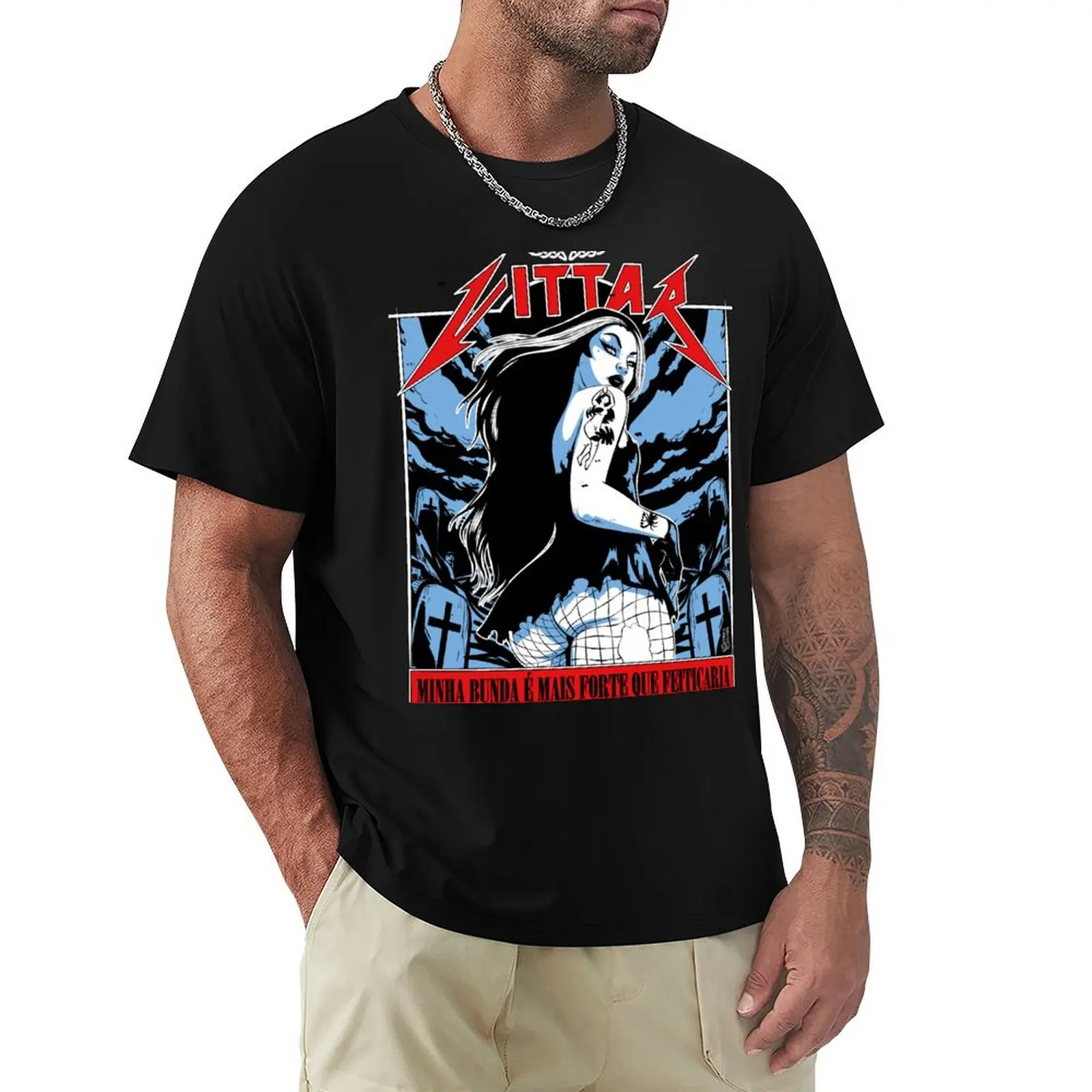 

PV Heavy Metal T-Shirt anime Aesthetic clothing mens graphic t-shirts pack