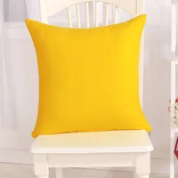 Black White Candy Color Cushion Cover Solid Color Pillow Case Cover For Sofa Decorative Pillowcase Cushion Cover Pillow Case 2