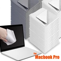 Premium Screen Keyboard Protection Microfiber Liner Cleaning Cloth for Macbook Pro 13 15 16 Inch Dustproof Soft Thick PC Cleaner 1