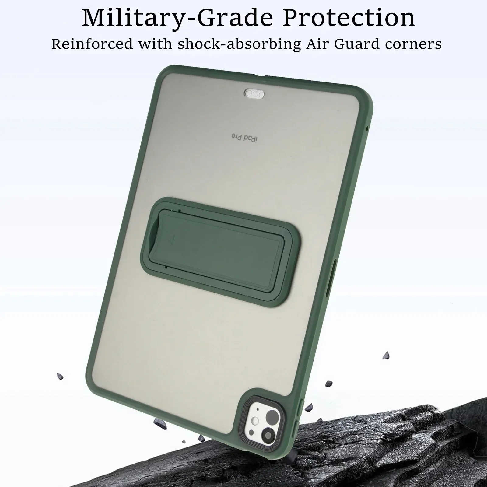 Sleek and Durable Tablet Case with Adjustable Stand and Enhanced Protection