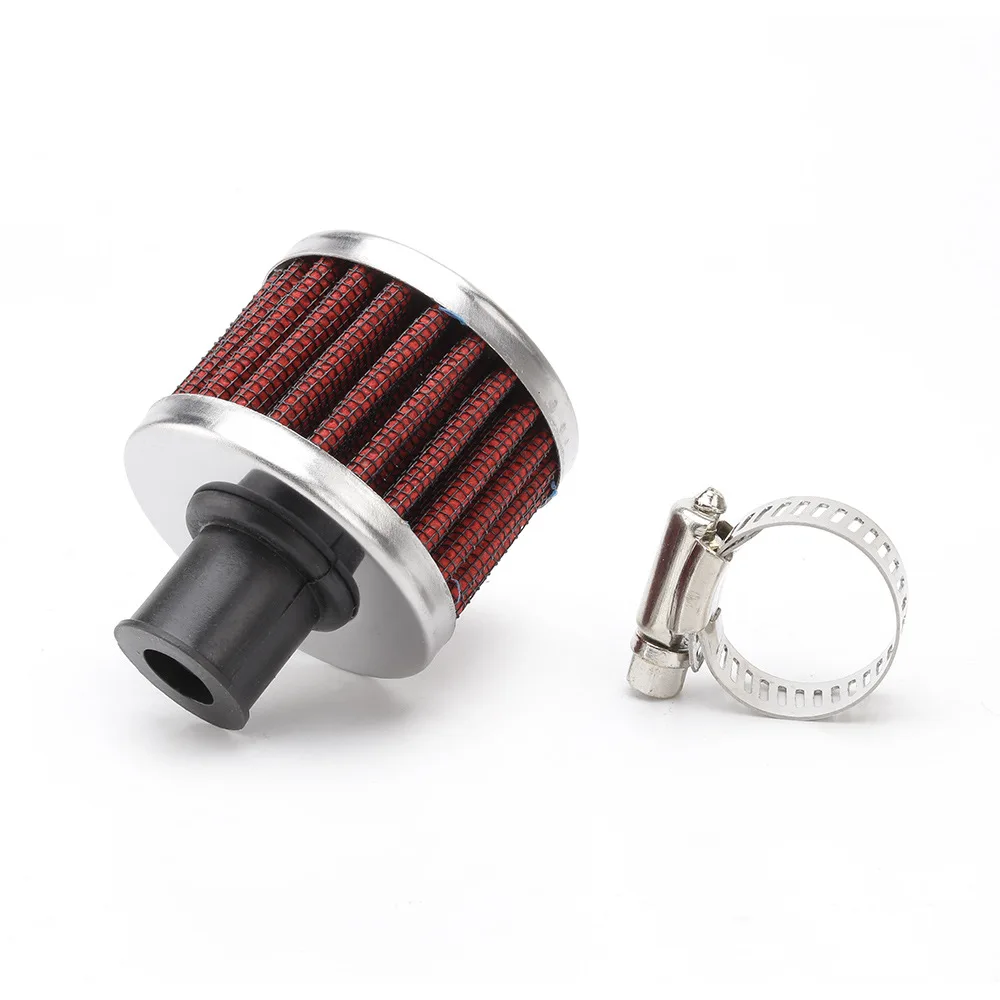 

12mm Universal Cold Air Intake Filter Turbo Vent Crankcase Car Breather Valve Cover Air Intakes Parts