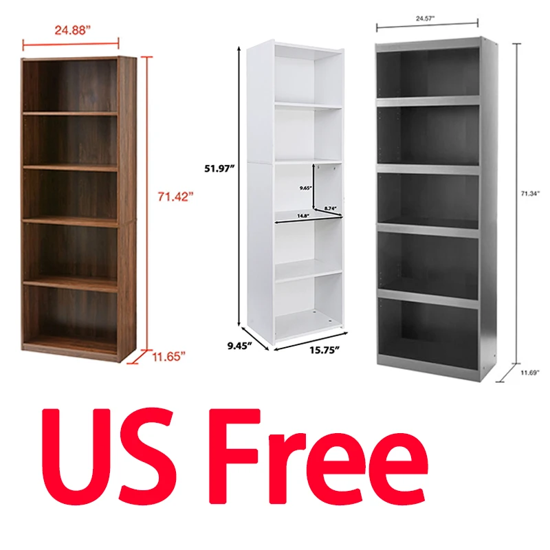 

America Shelving White Display Lockers Bookshelves Are Ideal for Homes and Offices Bedroom Home Furniture Home Office Storage