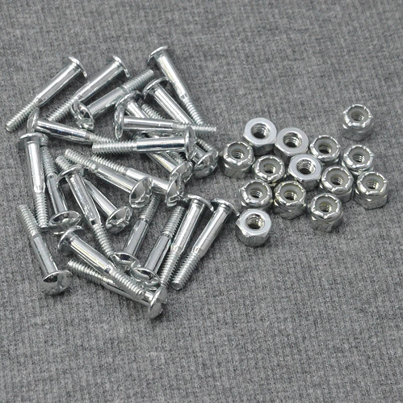 1 set/26 PCS Screws & Nuts for 5/8" rod player Standard Foosball Table Part Man replacement parts Soccer board accessories