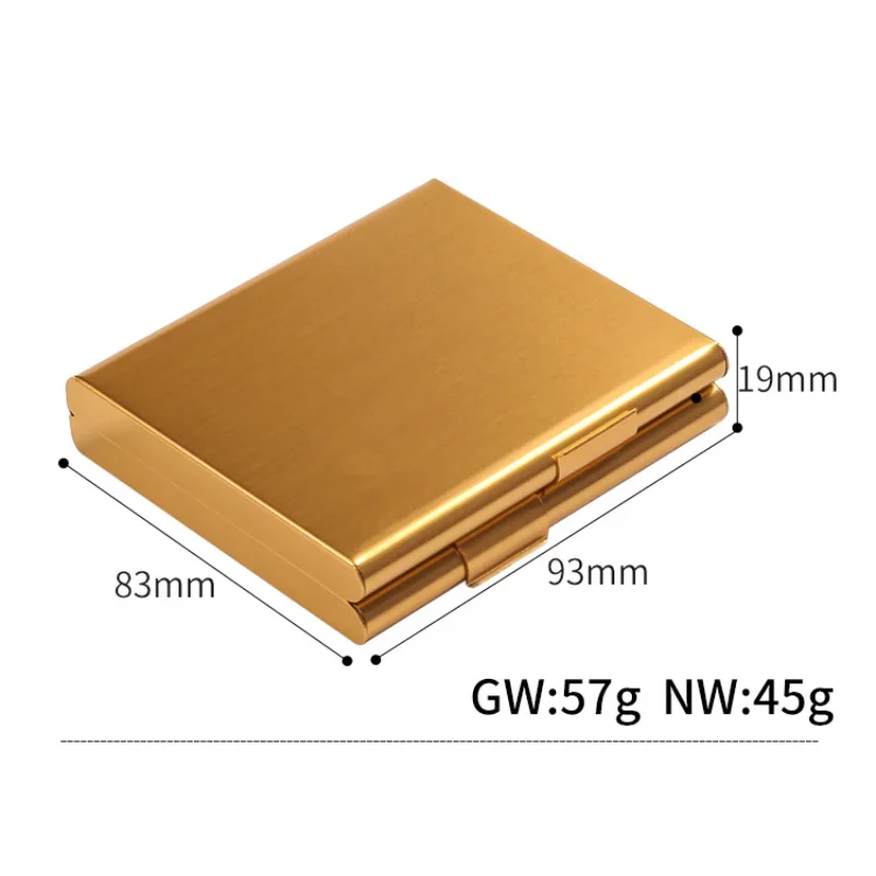 Cigarette Case Hold 20 Cigarettes Creative Folio Cover Smoking Box Sleeve Pocket Tobacco Pack