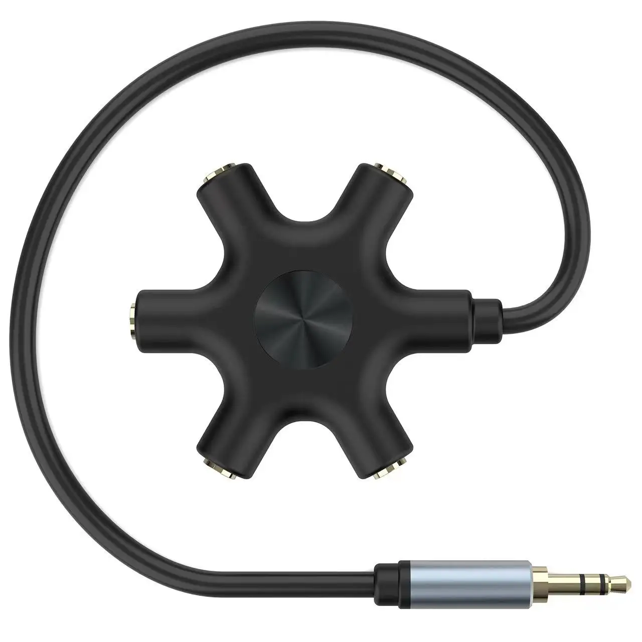 TRIXES Cavetto Splitter 3.5 Per Jack Cuffie - Sdoppiatore Jack - Foto 4