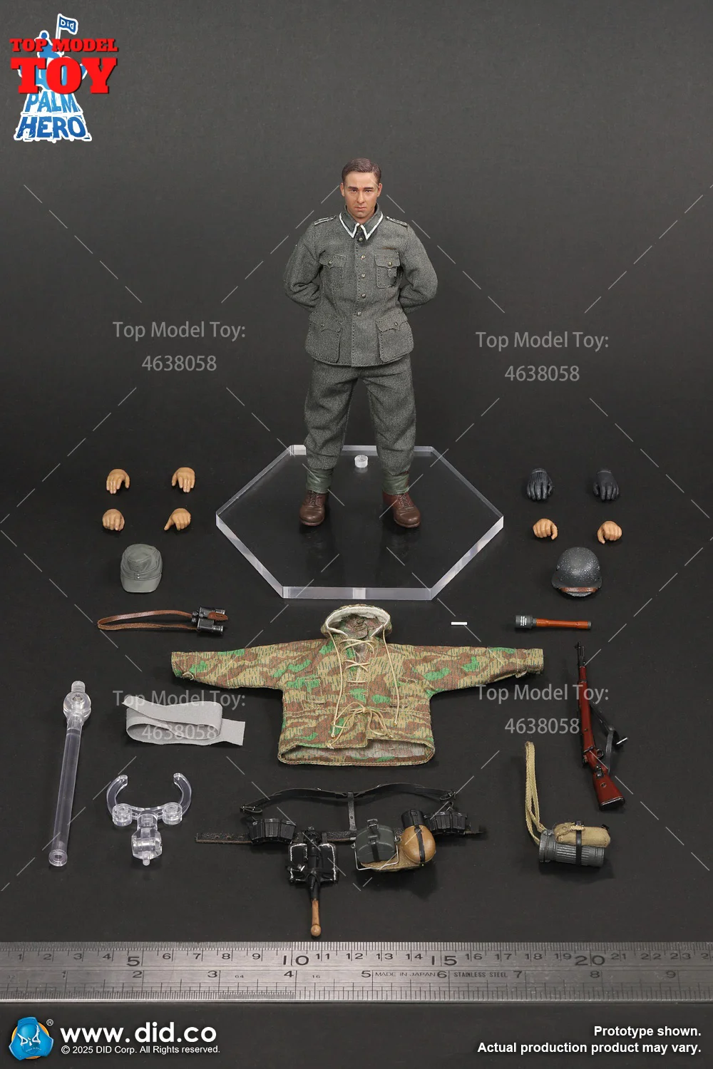 DID XD80029 1/12 WWII Germany National Defense Force