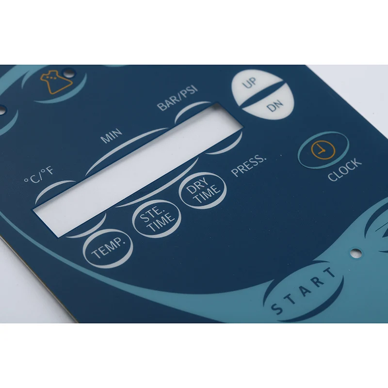 Top quality electronic membrane switch 3m adhesive push button tactile membrane switch