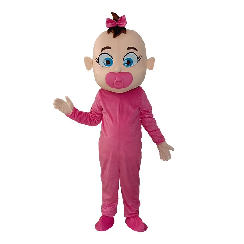 Adult Baby Boy and Girl Mascot Costume Christmas Fancy Dress Halloween Cartoon Characters Party Events Wedding