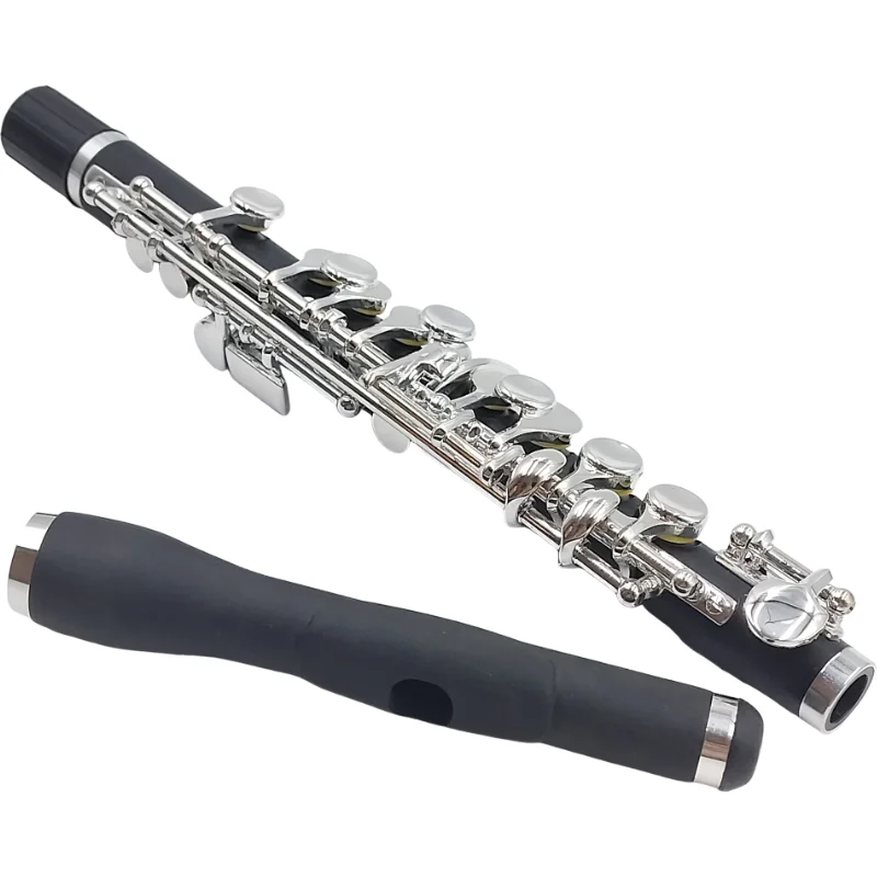 Advanced piccolo c key silver plated keys composite wood body nice sound