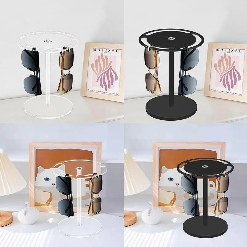 

Spinning Acrylic Sunglasses Storage Organizer Sunglasses Holders For Multiple Glasses Sunglasses Racks For Entryway Living Room
