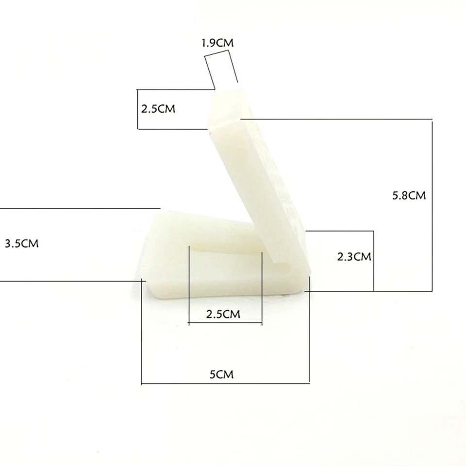 Lizusidtsy Kit De Fixation Coudé Pour Cuvette WC Bidet Ou Semi