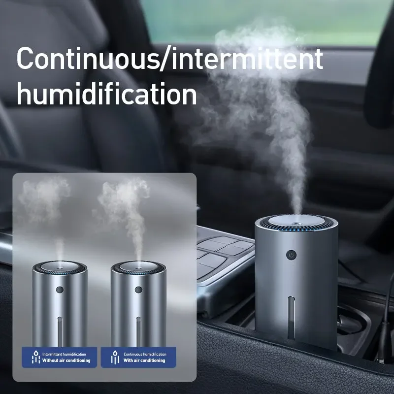 Air Humidifier Home Office Car Air Purifier Aromatic Essential Oil Diffuser Nano Spray Silent Cleaning Care
