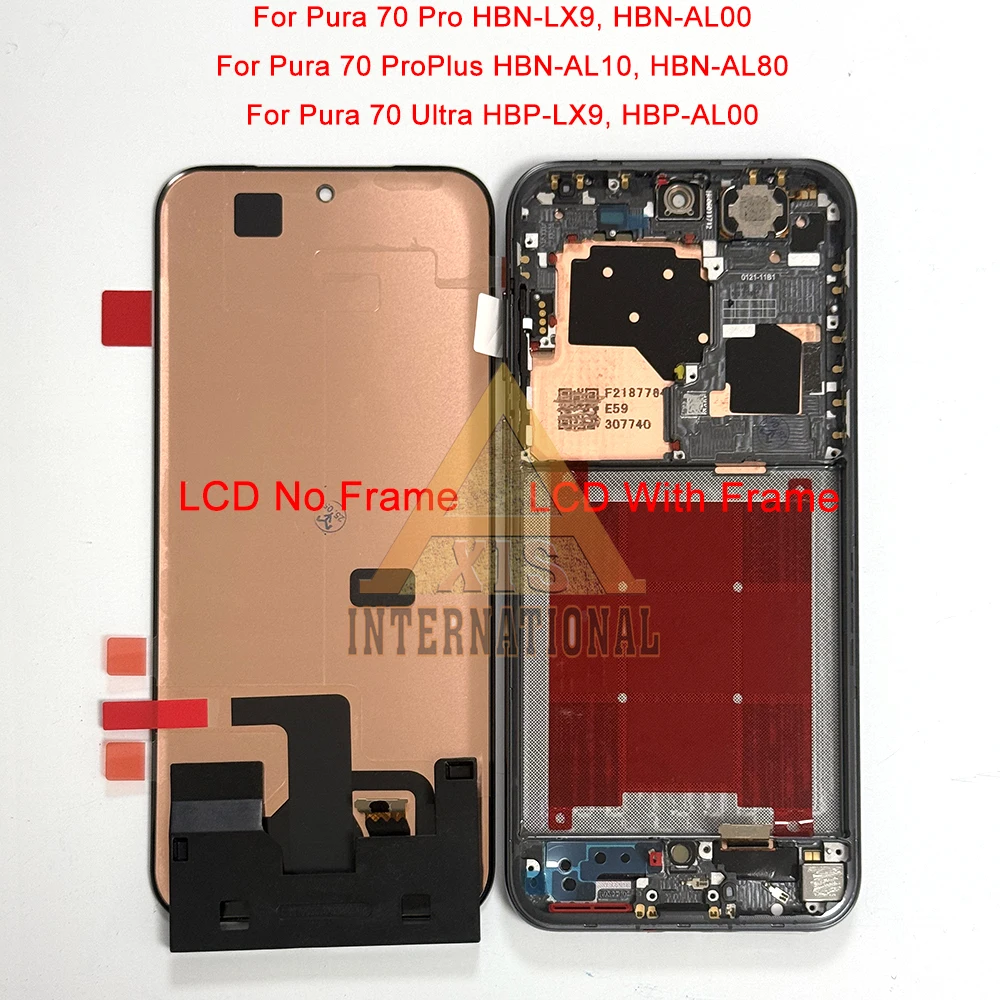 الأصلي OLED 6.8 "لهواوي بورا 70 برو زائد HBN-AL80...