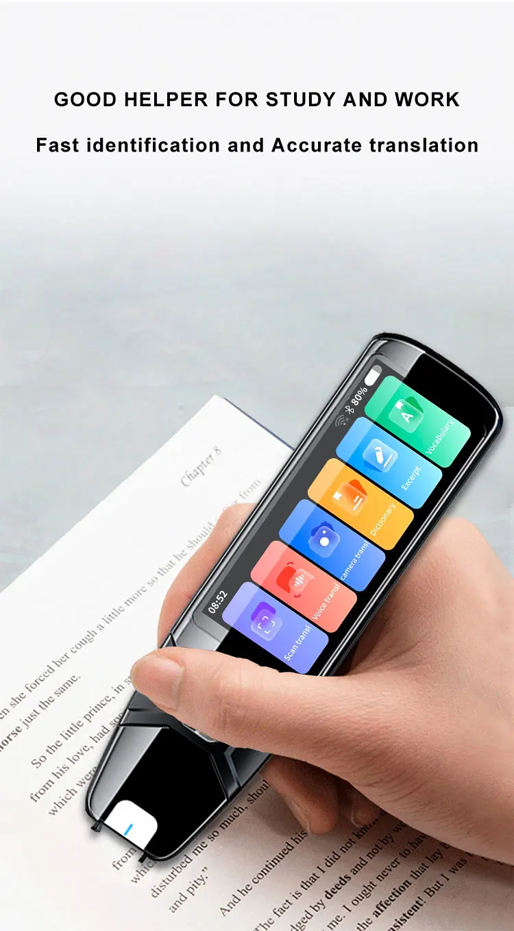 Empowering Reading Pen With Universal WiFi Translation Boosts Literacy