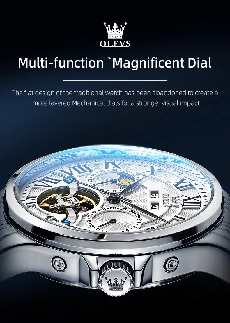 OLEVS 7013 Automatic Watch for Men description image 5