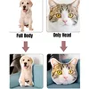 Valentine's Day Photo Custom Pillow Cushion Personalized Photo DIY Humanoid Pillow Pet Animal Pillow Sofa Car Decoration  Travel 2