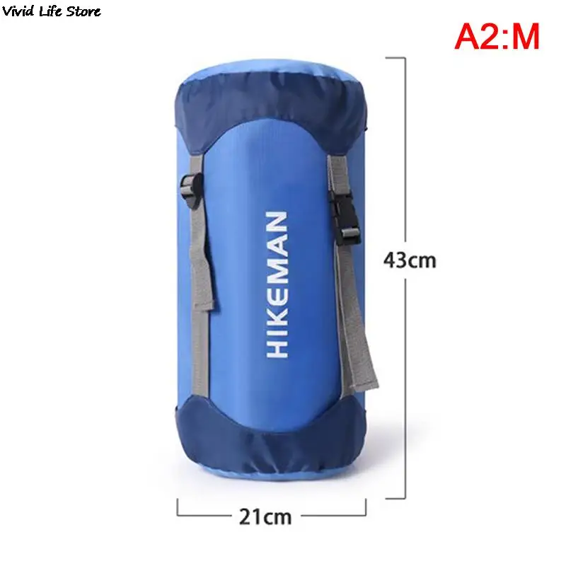 Compression Sleeping Bag Stuff Sack Waterproof Ultralight Outdoor Storage