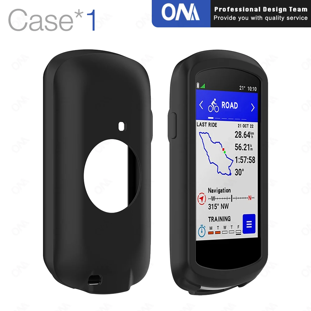 Funda De Silicona Y 2 Protectores Para Gps Garmin Edge 530