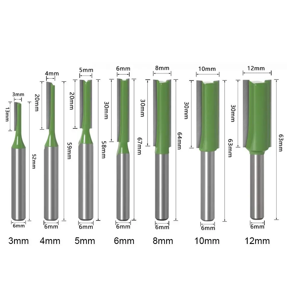 Precision Wood Carving Router Bit with Trimmer Head