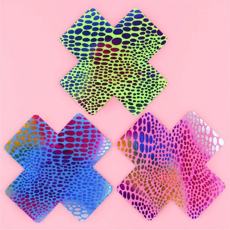 15 Pairs Disposable Pasties - Nipple Cover Stickers For Rave, Backless  Dresses & Swimwear Rave Pasties