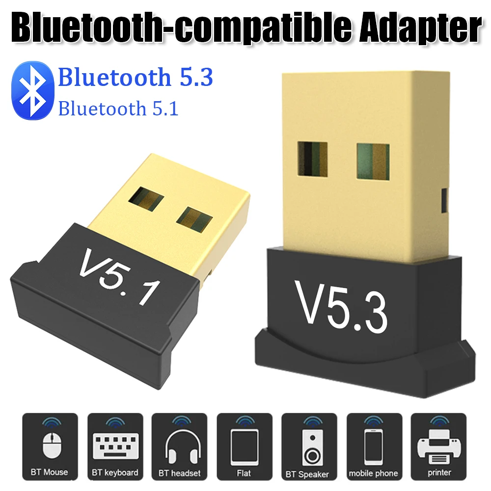 Usb Bluetooth Adaptador Bluetooth Ycagrain Para PC Dongle
