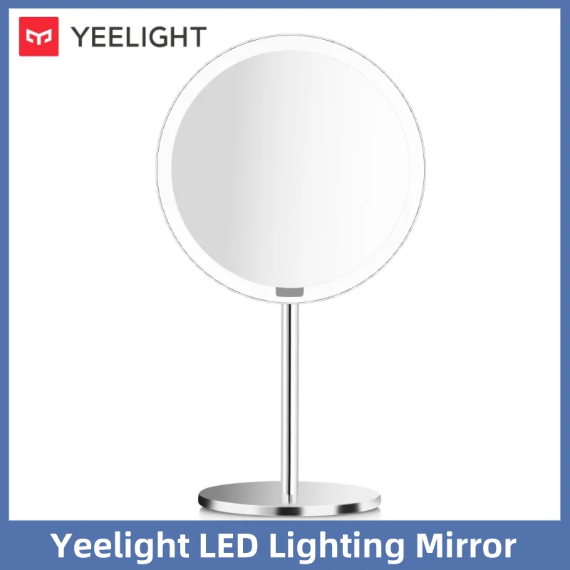 Yeelight Makeup Mirror LED Illumination Mirror Smart Face Sensing 7 Inch HD Ra95 Graphics Tone Light 3 Usage Modes