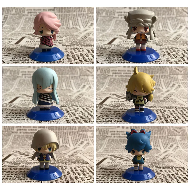 Genuine Touken Ranbu Online Gashapon Toys Muslimexayq Version Cute Action Figure Model Toys