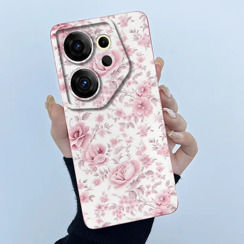 Cute Panda & Cats Silicone Soft Back Cover - Slim Anti-Scratch Protective Case
