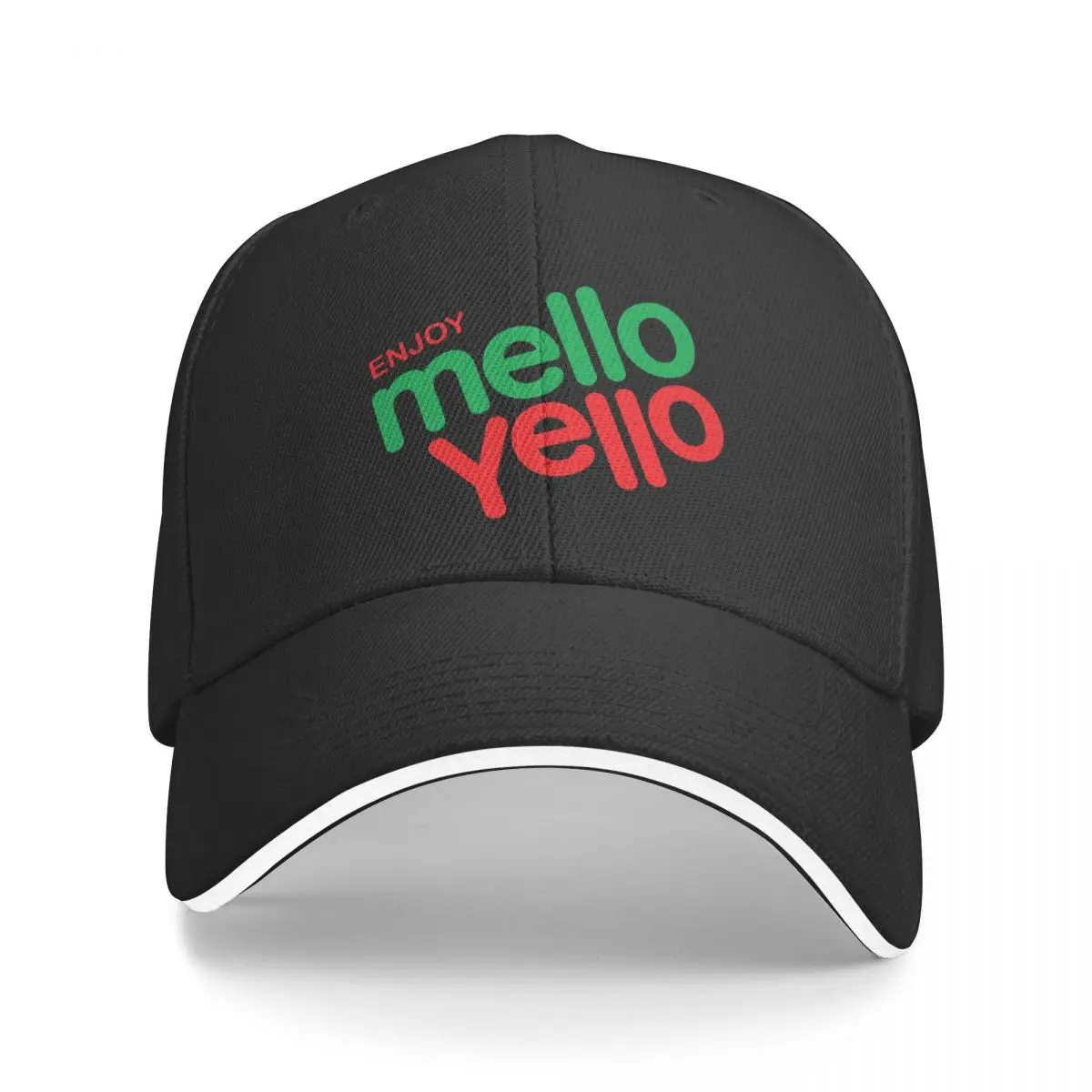 

Enjoy Mello Yello Baseball Cap fashionable Custom Cap Women's Beach Men's