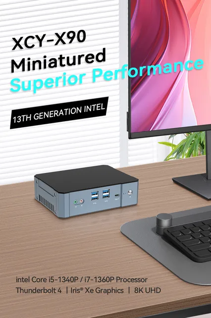 ミニPC Intel Core i5 1340p 16GB / 1TB IT12 ミニPC Intel Core i5 1340p 16GB / 1TB IT12 動画編集もOK