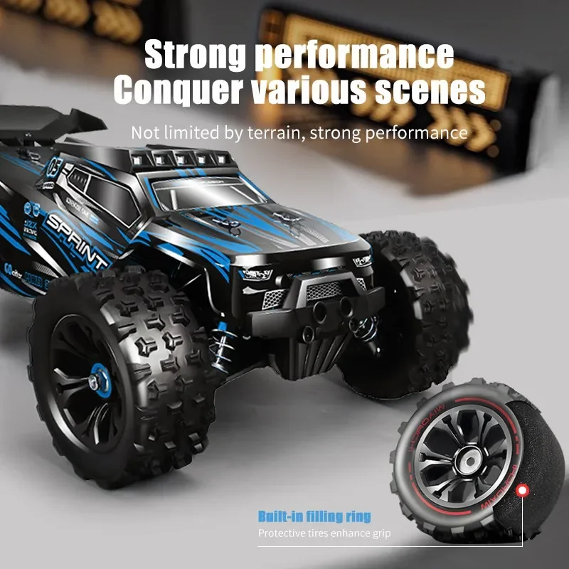 SCY 1:16 50KM/H 4WD RC カー LED トラック SCY 1:16 70KM/H または 50KM/H 4WD RC カー LED 付き